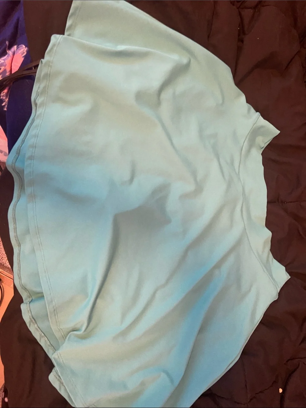 Fabletics Mint Aqua Circle Skater Skirt